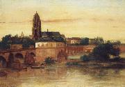 Gustave Courbet View of Frankfurt an Main oil painting artist